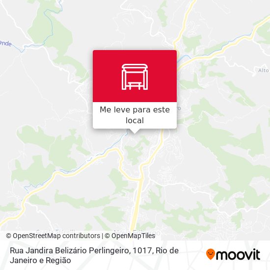 Rua Jandira Belizário Perlingeiro, 1017 mapa