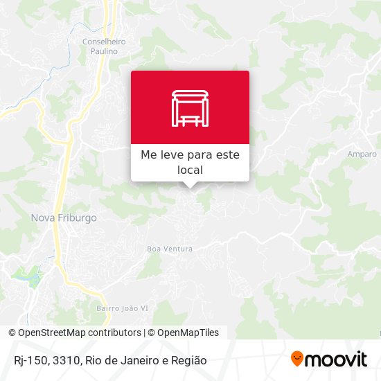 Rj-150, 3310 mapa