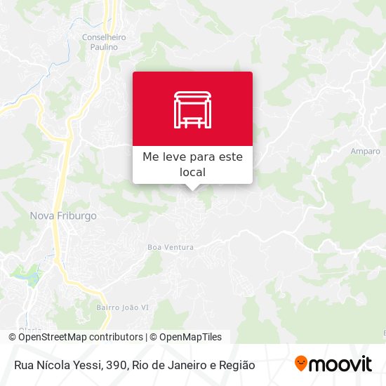 Rua Nícola Yessi, 390 mapa