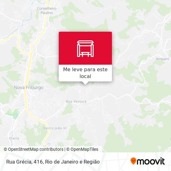 Rua Grécia, 416 mapa