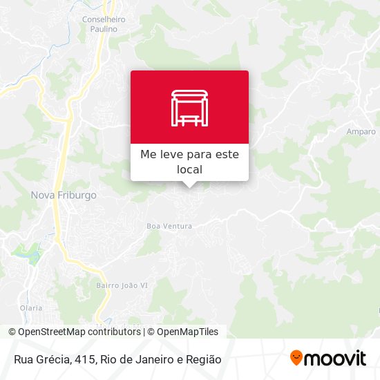 Rua Grécia, 415 mapa