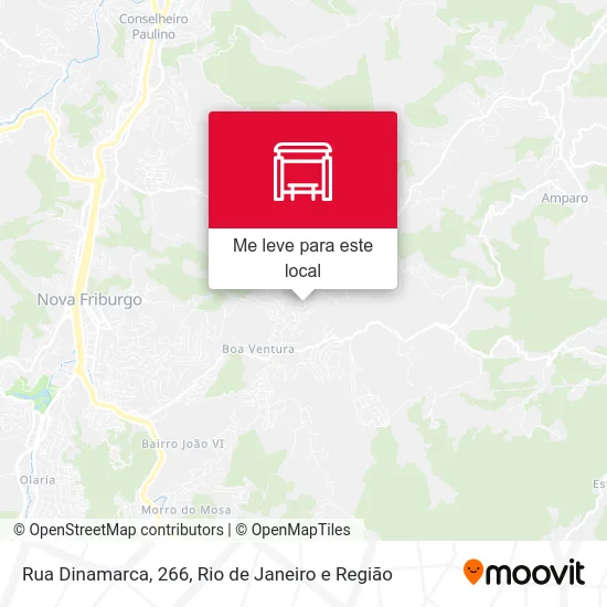 Rua Dinamarca, 266 mapa