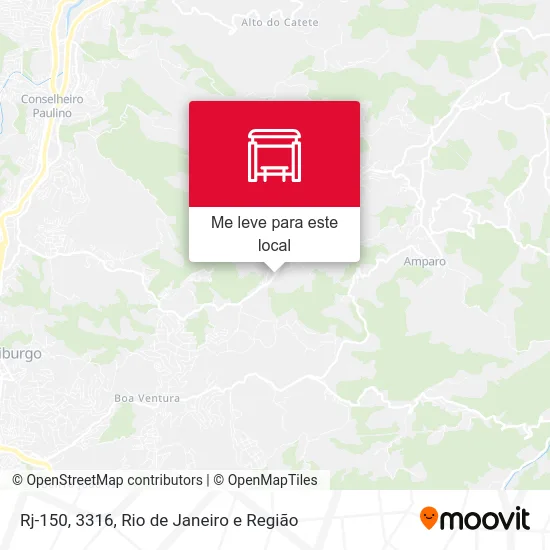 Rj-150, 3316 mapa