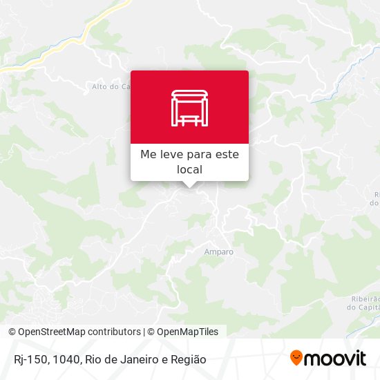 Rj-150, 1040 mapa