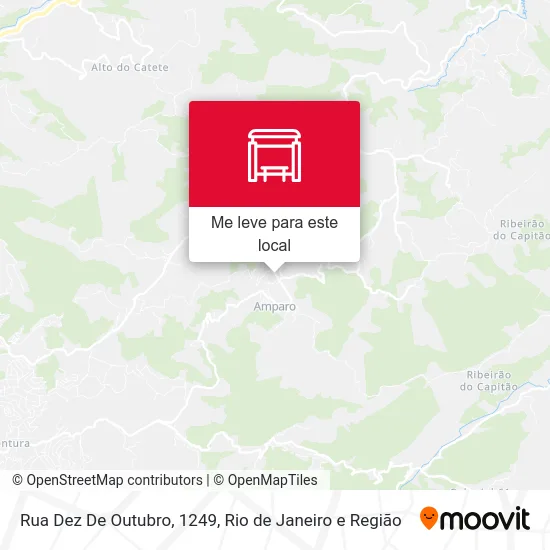 Rua Dez De Outubro, 1249 mapa