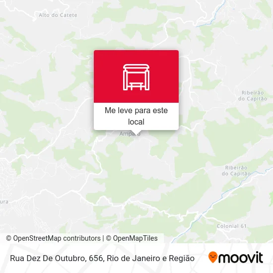Rua Dez De Outubro, 656 mapa