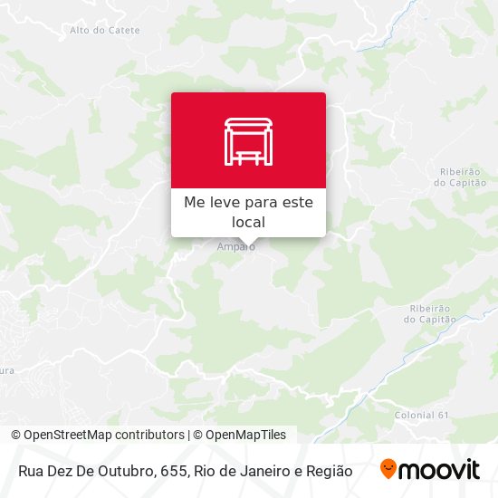 Rua Dez De Outubro, 655 mapa