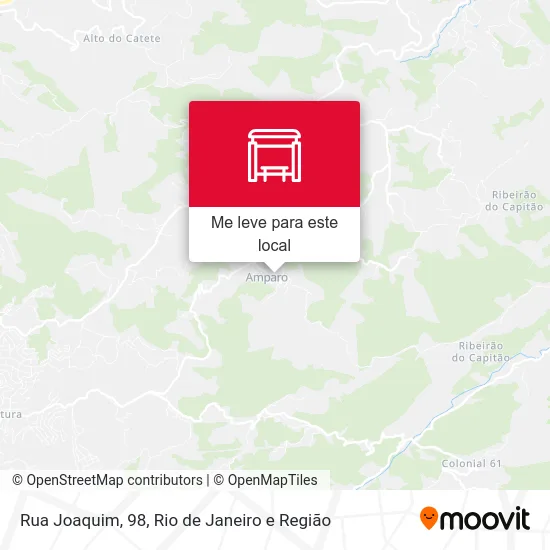 Rua Joaquim, 98 mapa