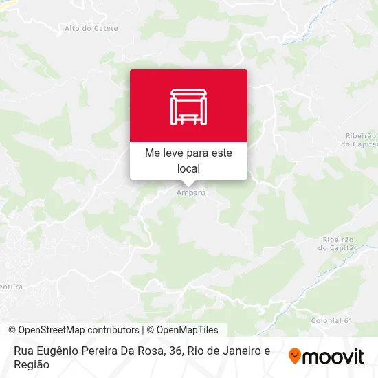 Rua Eugênio Pereira Da Rosa, 36 mapa