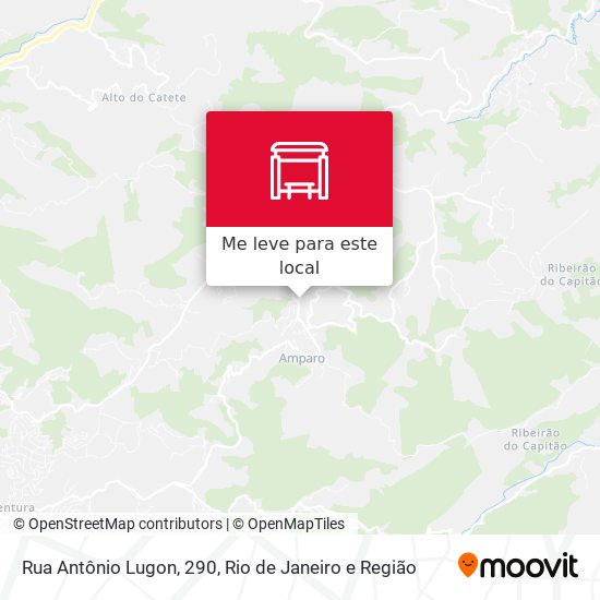 Rua Antônio Lugon, 290 mapa