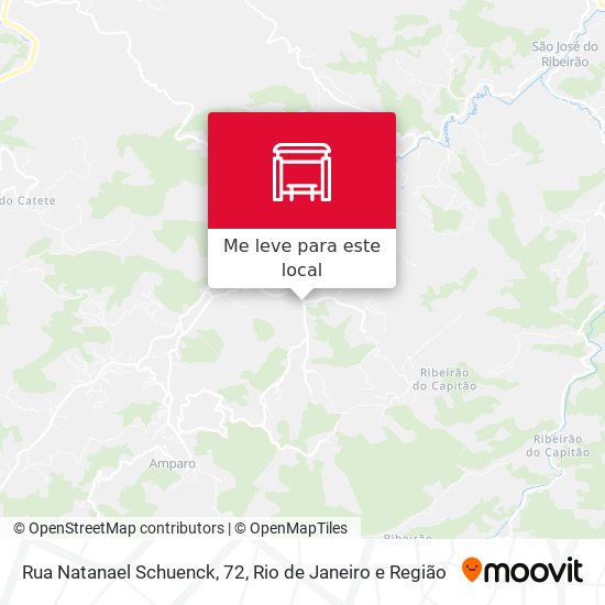 Rua Natanael Schuenck, 72 mapa