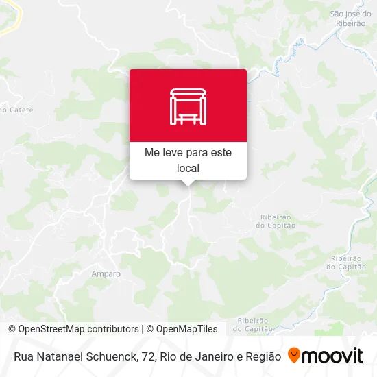 Rua Natanael Schuenck, 72 mapa