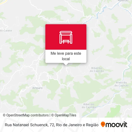 Rua Natanael Schuenck, 72 mapa