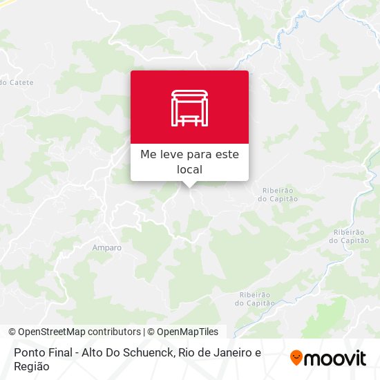 Ponto Final - Alto Do Schuenck mapa