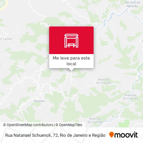 Rua Natanael Schuenck, 72 mapa