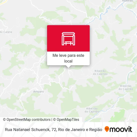 Rua Natanael Schuenck, 72 mapa