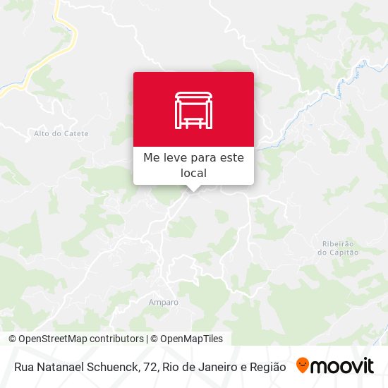 Rua Natanael Schuenck, 72 mapa