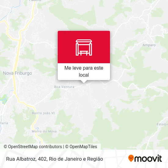 Rua Albatroz, 402 mapa