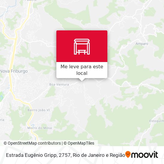 Estrada Eugênio Gripp, 2757 mapa