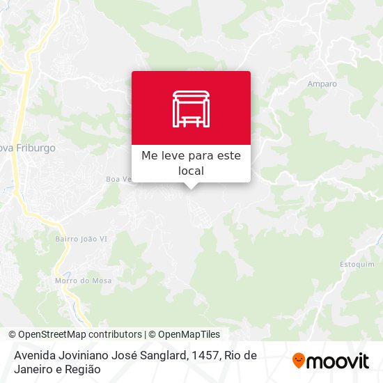 Avenida Joviniano José Sanglard, 1457 mapa