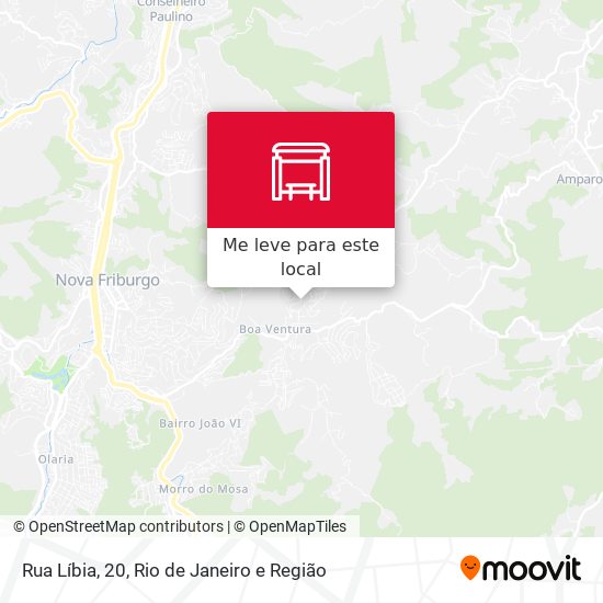 Rua Líbia, 20 mapa