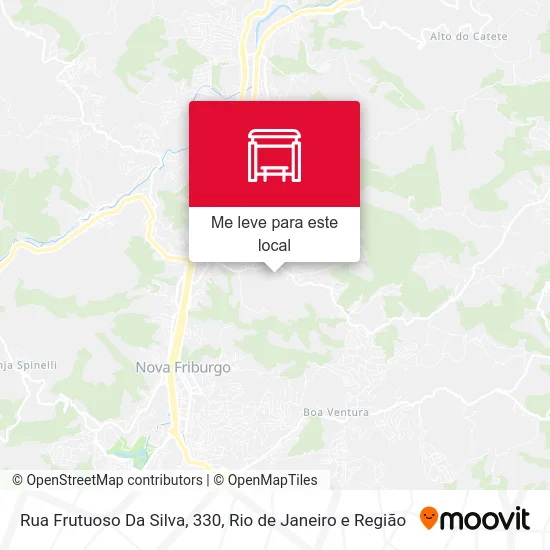 Rua Frutuoso Da Silva, 330 mapa
