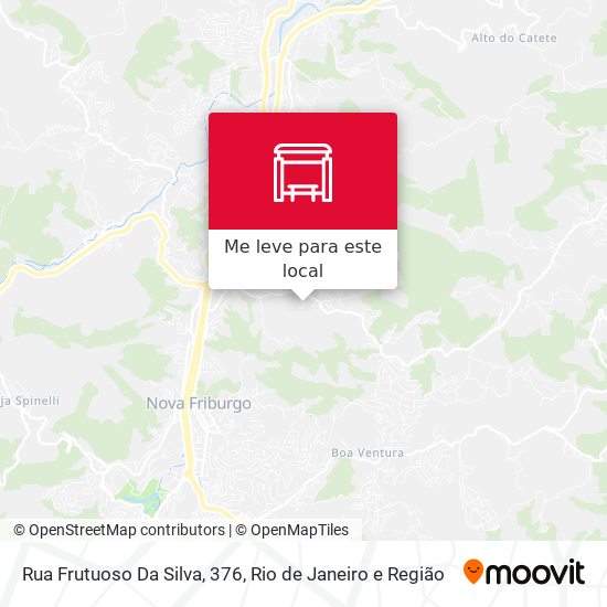 Rua Frutuoso Da Silva, 376 mapa