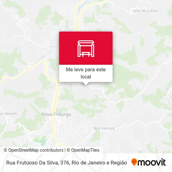 Rua Frutuoso Da Silva, 376 mapa