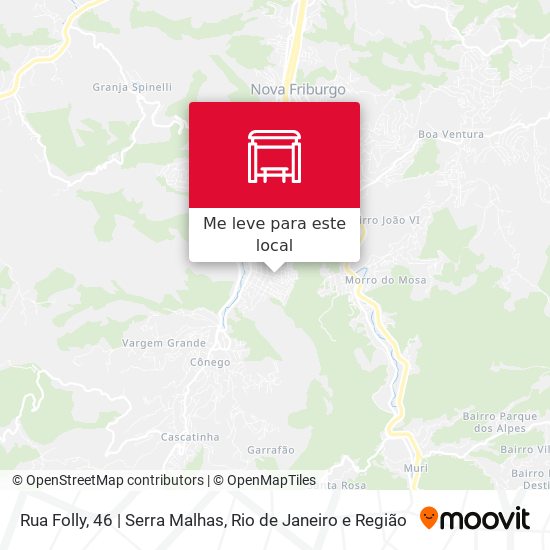 Rua Folly, 46 | Serra Malhas mapa