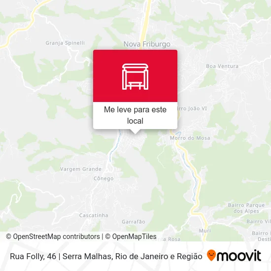 Rua Folly, 46 | Serra Malhas mapa