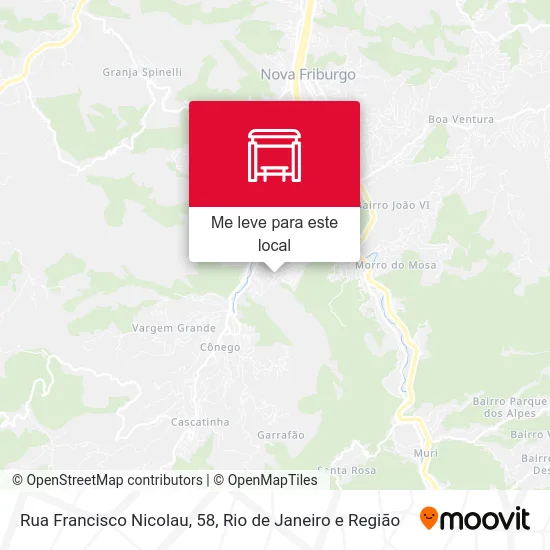 Rua Francisco Nicolau, 58 mapa