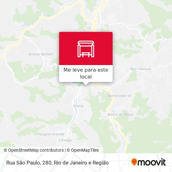 Rua São Paulo, 280 mapa