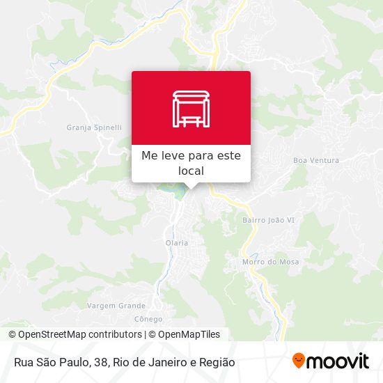 Rua São Paulo, 38 mapa