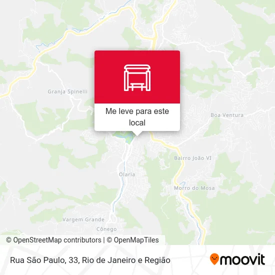 Rua São Paulo, 33 mapa