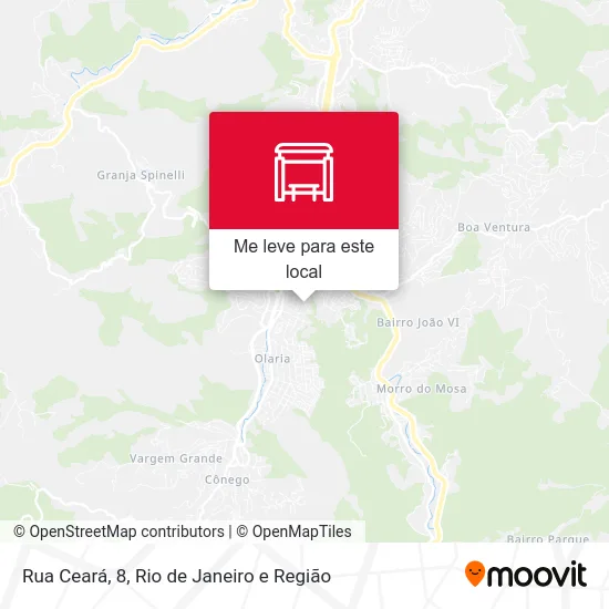 Rua Ceará, 8 mapa