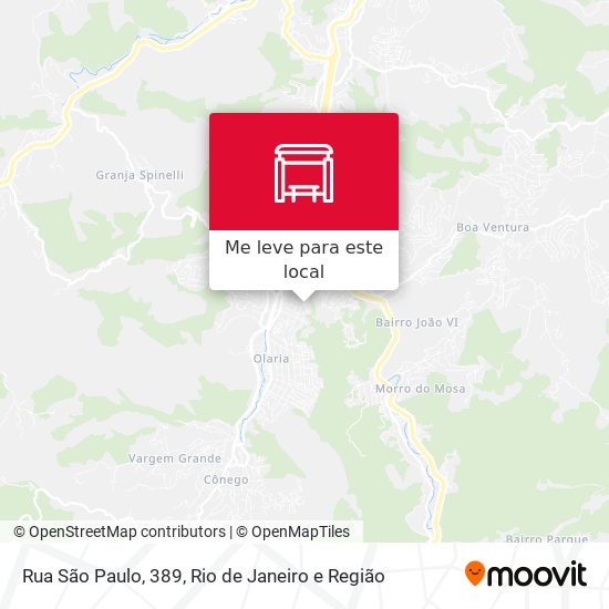 Rua São Paulo, 389 mapa