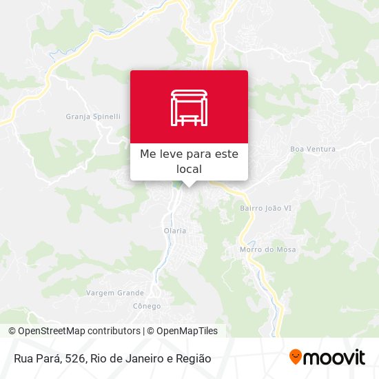 Rua Pará, 526 mapa