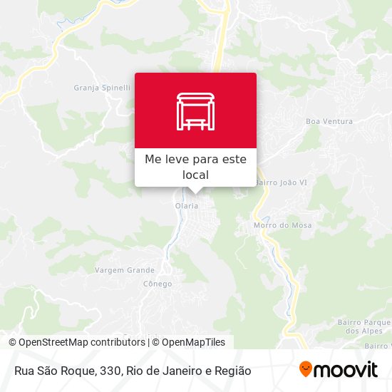 Rua São Roque, 330 mapa