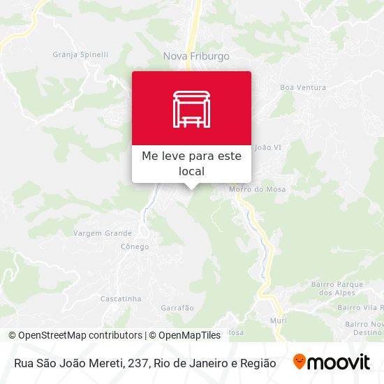 Rua São João Mereti, 237 mapa