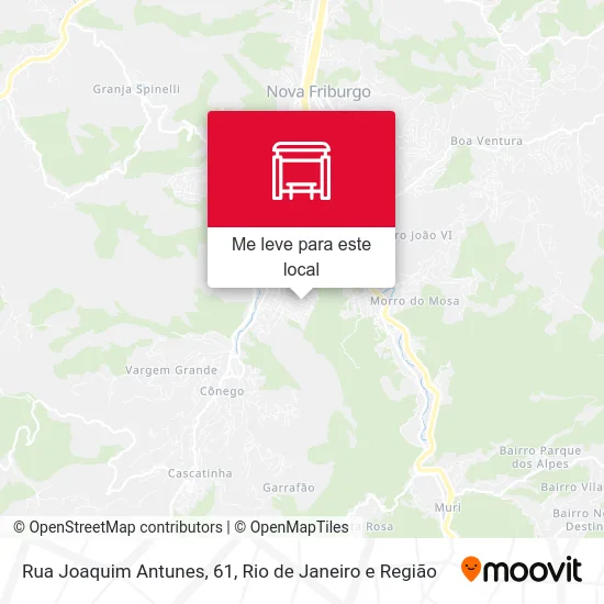 Rua Joaquim Antunes, 61 mapa