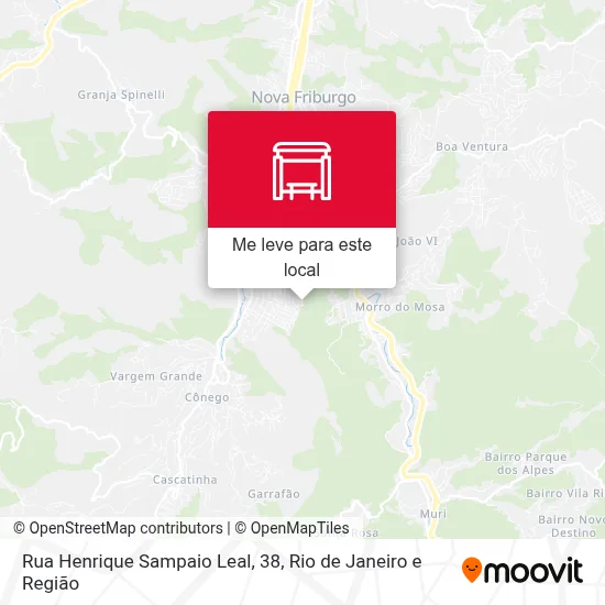 Rua Henrique Sampaio Leal, 38 mapa