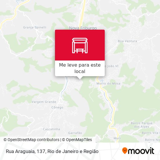 Rua Araguaia, 137 mapa
