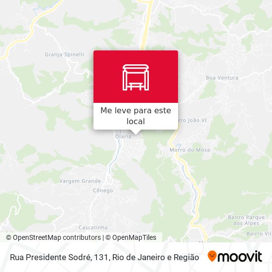 Rua Presidente Sodré, 131 mapa