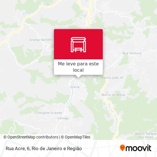 Rua Acre, 6 mapa