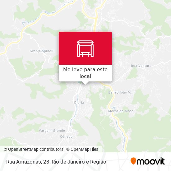 Rua Amazonas, 23 mapa