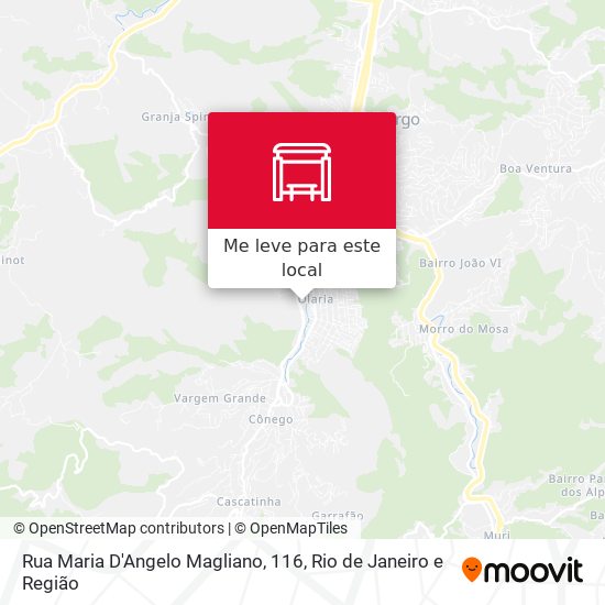 Rua Maria D'Angelo Magliano, 116 mapa