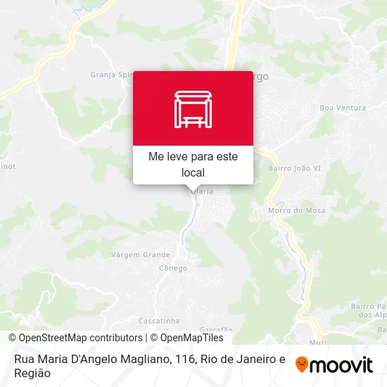 Rua Maria D'Angelo Magliano, 116 mapa
