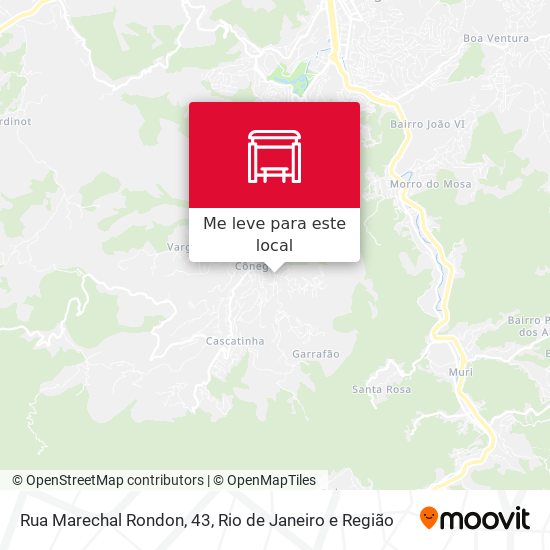 Rua Marechal Rondon, 43 mapa