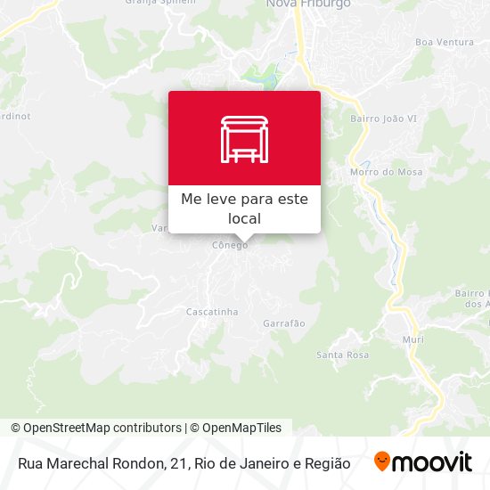 Rua Marechal Rondon, 21 mapa