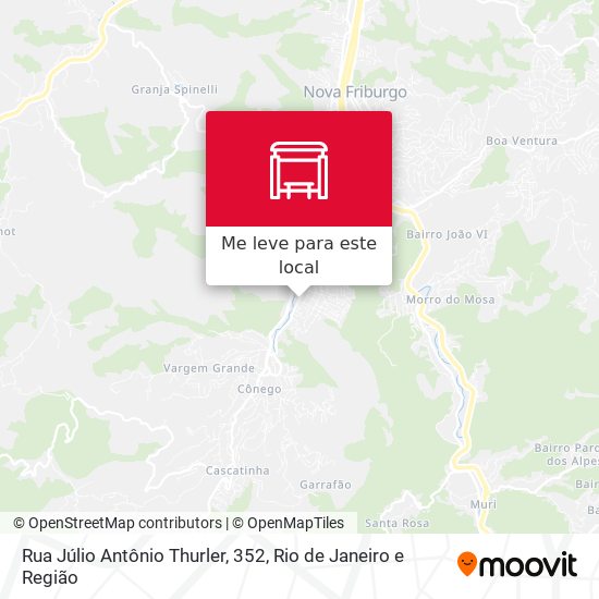 Rua Júlio Antônio Thurler, 352 mapa